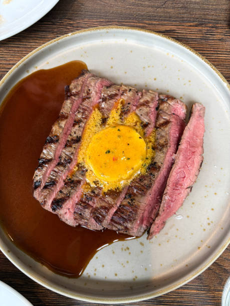 istock Steak with butter sauce 2192431155