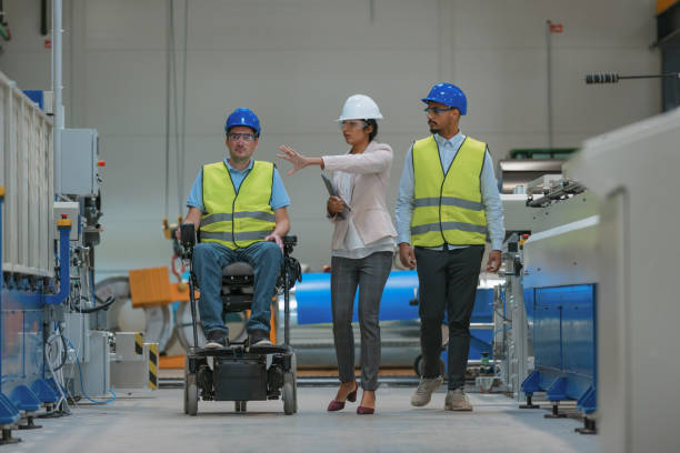istock Diversity at work in a factory 2192435417