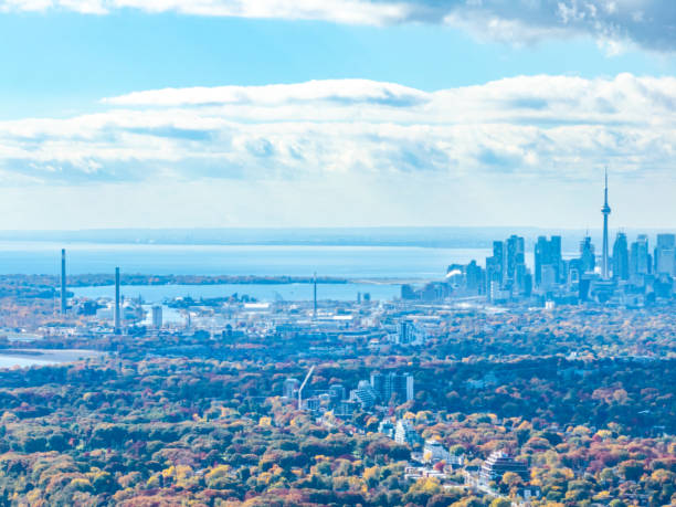 istock Aerial Scarborough Bluffs Park - Cliff Park view, Toronto, Canada 2192437643