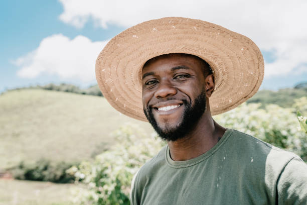istock Portrait of a smiling farmer 2192439457