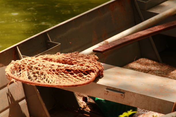 Boat with Fishing Net
