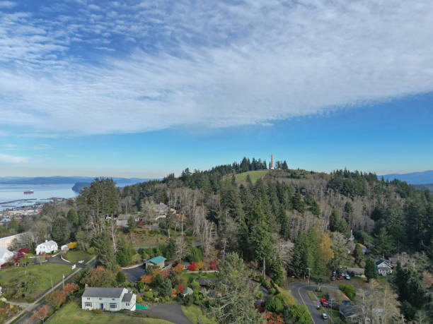 istock aerial view of Coxcomb hill 2192454431