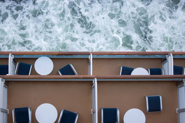 istock Vacation cruise ship decks and ocean 2192454901