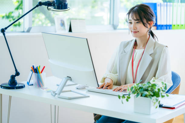 istock business woman working in the office 2192462034