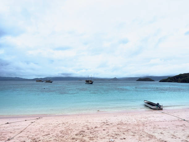 Pink Beach at Padar Island