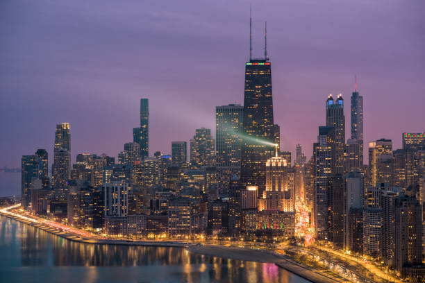 istock Iconic View of the Chicago Skyline 2192476462
