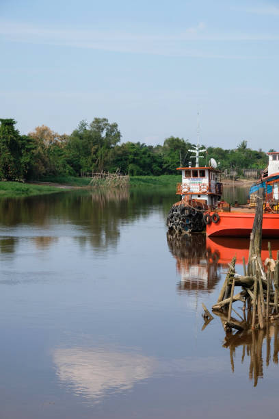 Afternoon atmosphere in the Siak riverside area, Pekanbaru.