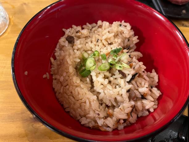 istock Okinawa style seasoned rice for dinner 2192487532