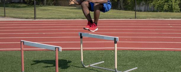 istock Athlete Demonstrating High Jump Technique at a Track and Field Facility During Training Session 2192487621