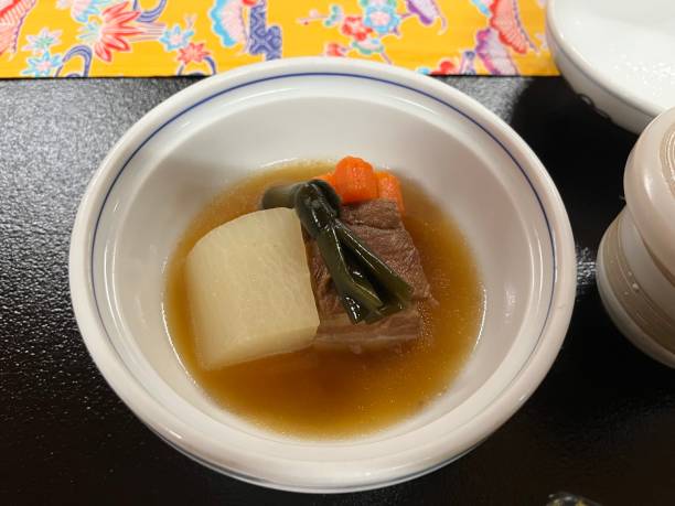istock Okinawa style boiled pork for dinner 2192488692