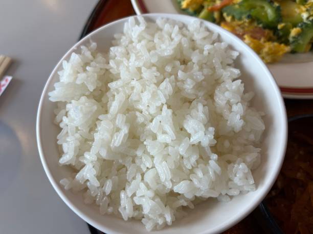 istock White rice bowl for lunch in Okinawa 2192488769