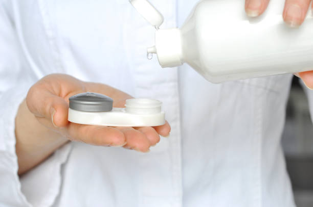 istock Contact Lens Care.Eye Care And Vision Concept 2192496324