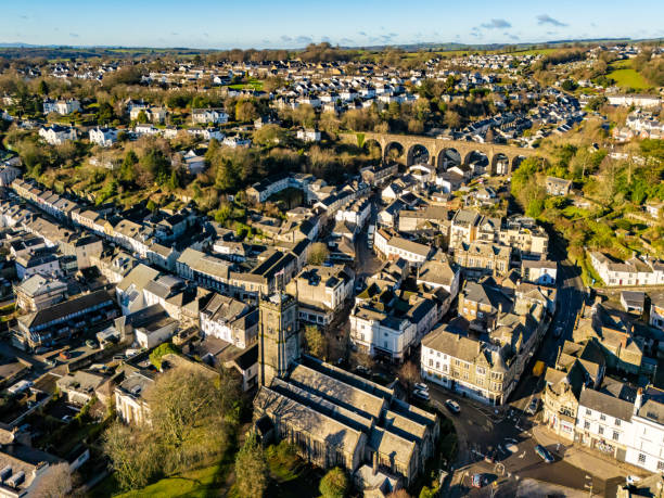istock Tavistock Parish Church in town centre 2192499571