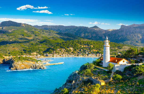 istock Panoramic view of Port de Soller, Mallorca Island, Spain 2192506093