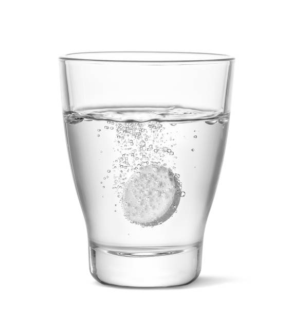 istock An Effervescent Tablet is Actively Dissolving in a Clear Water Glass 2192507802