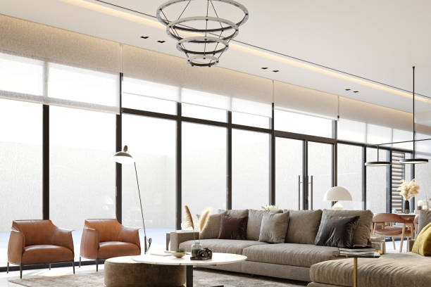 istock 3d render of modern living room 2192508249