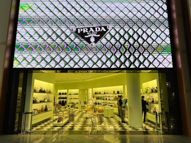 İstanbul,Turkey-Oct.6th 2024: PRADA store in istanbul airport