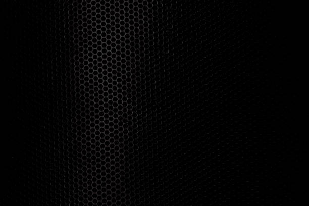 istock Close-up of speaker background,black macro texture,Speaker grille,Abstract black metallic mesh texture for background. Industrial backdrop. The speaker of a musical column. 2192511531