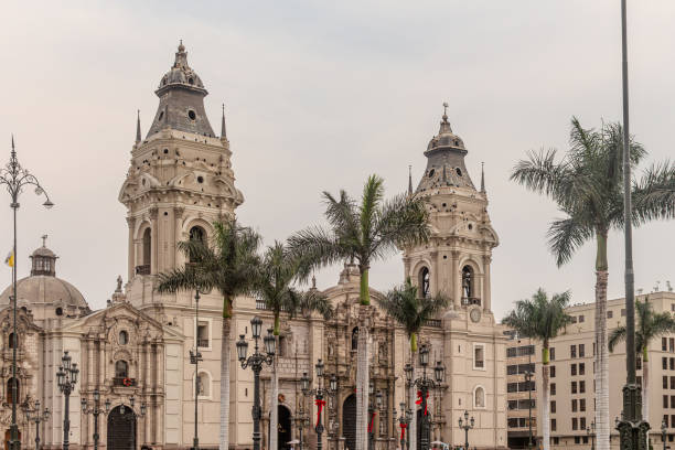 istock Lima Metropolitan Cathedral, Peru travel destination. 2192521095