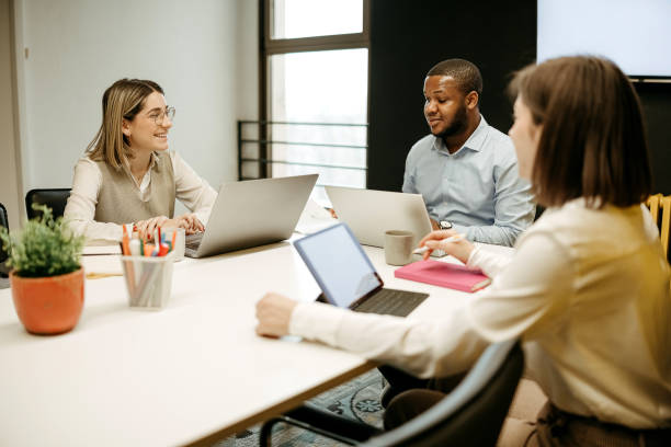 istock Group of people working in the office 2192524219