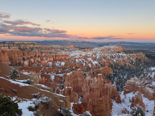 istock Winter Bryce Canyon National Park with Snow 2192524676