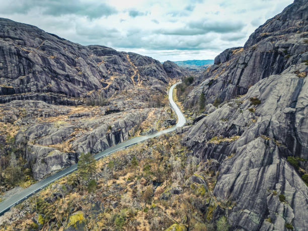 istock winding mountain road, norway 2192524917