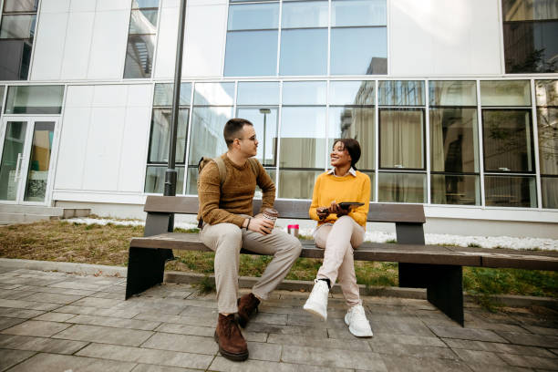 istock Outdoor business talks 2192526774