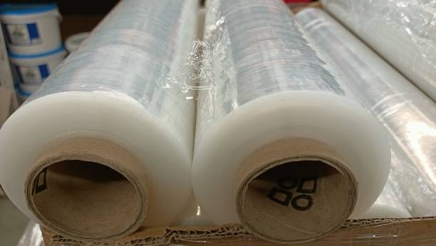 istock Highquality Rolls of Stretch Film for Efficient Packaging and Optimal Preservation Needs 2192527702