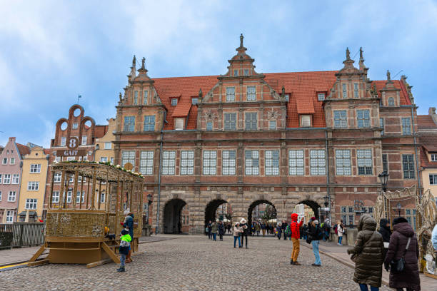 The Green Gate in Old Town Gdansk, Poland