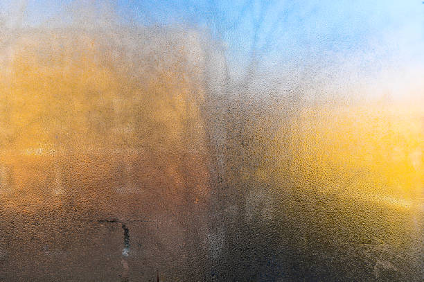 istock wet glass. view through a wet window 2192537748