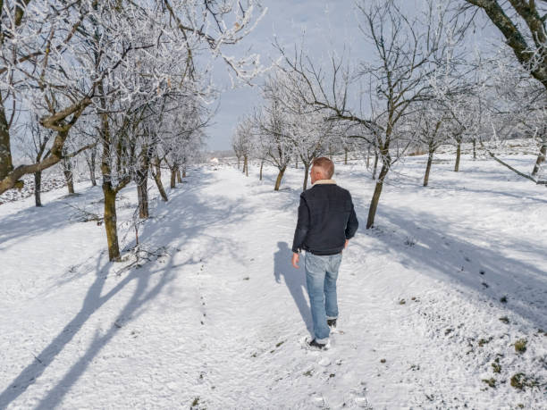 istock Small business sustainable agriculture, fields in winter 2192545563