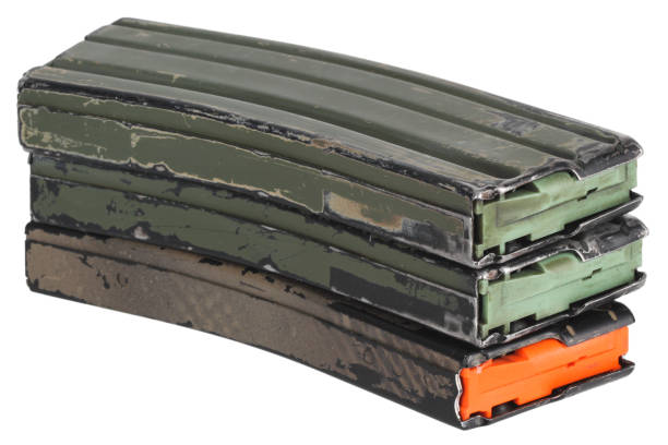 istock ammunition magazines for assault rifle M16 and M4 2192545809