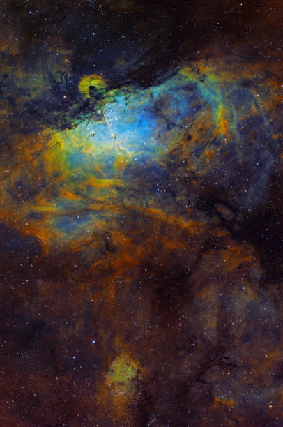 istock The Eagle Nebula  (M16, NGC 6611, Star Queen Nebula) in the constellation of Serpens, HST image 2192546489