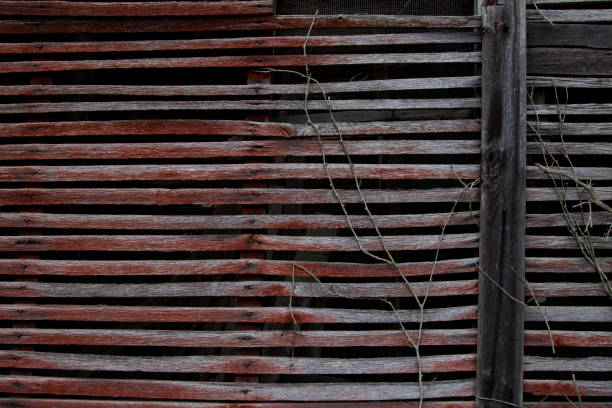 istock Old wood slat barn wall 2192546995