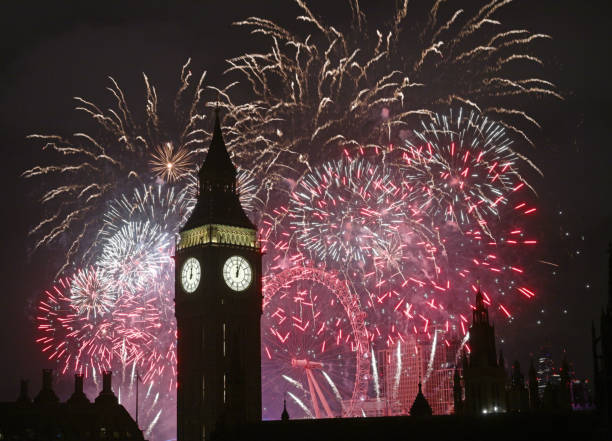 istock New Year Fireworks in london 2192551456
