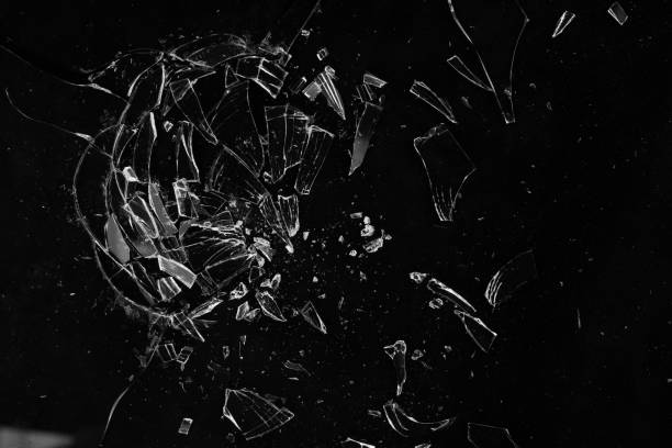 istock broken glass texture. shattered glass shards. 2192557896