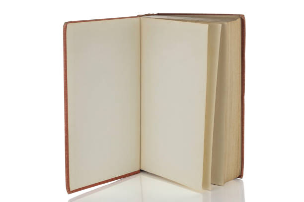istock An old book is open isolated on white background with clipping path. 2192562722
