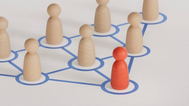 istock 3d rendering business leadership concept.Customer Lifecycle Management concept.3D rendering on white background. 2192581697