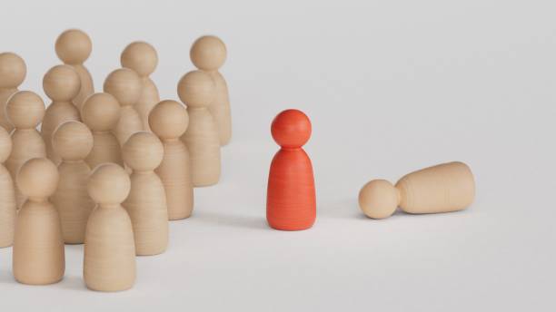 istock reden and silver chess, business concept.Customer Lifecycle Management concept.3D rendering on white background. 2192581706