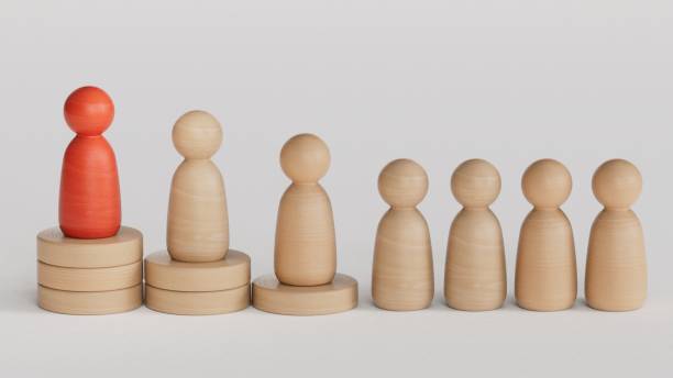 istock reden chess pawn.Customer Lifecycle Management concept.3D rendering on white background. 2192581708