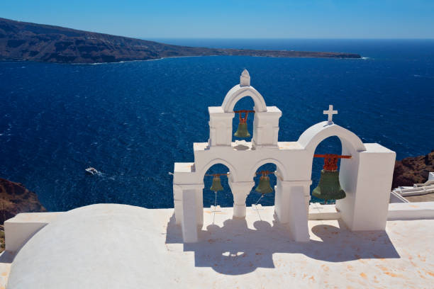 istock Panoramic view of Santorini island, Cyclades, Greece 2192583684