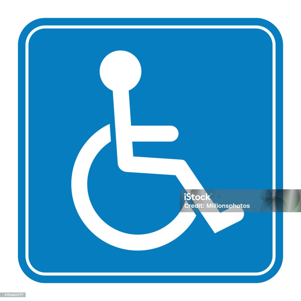 Ascii Handicap Disabled Parking Sign Handicapped Parking Sign Wheelchair Handicap ...