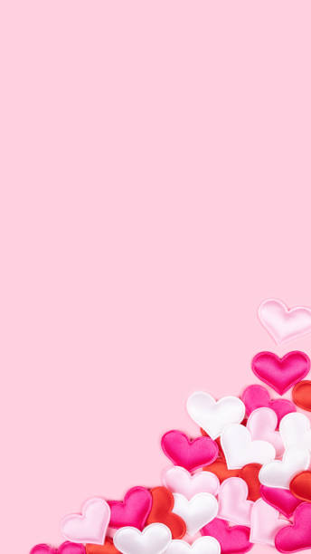 istock Valentine's background with many hearts 2192615429
