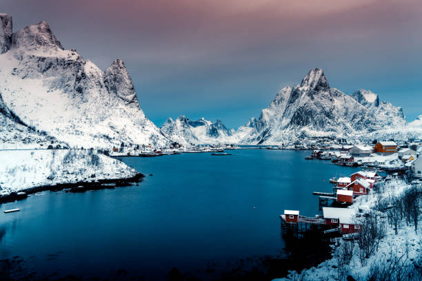 istock Sunrise in Lofoten 2192617875