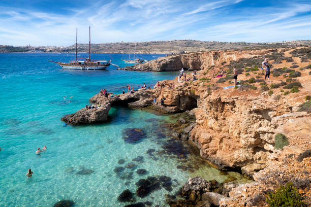 Malta - Mediterranean travel destination, Blue Lagoon