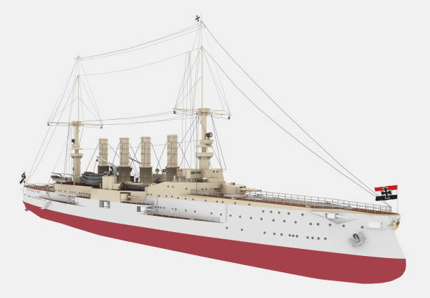 istock German armored cruiser from World War I isolated on white background 2192629594