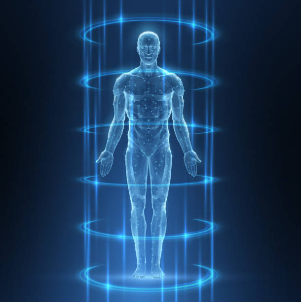 Medical technology concept. 3D rendering.