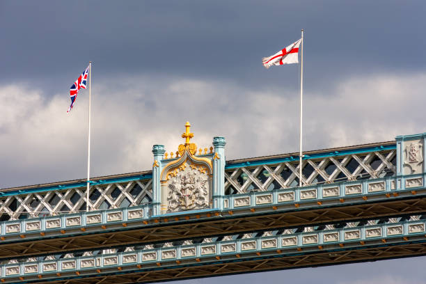 Tower bridge architecture in London, UK