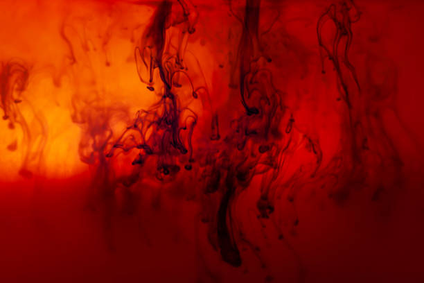When a drop of ink added into the water gradually moves in the whole quantity of water due to this entire water turns into ink's color. This is nothing but the diffusion of ink particles into the water molecules.
