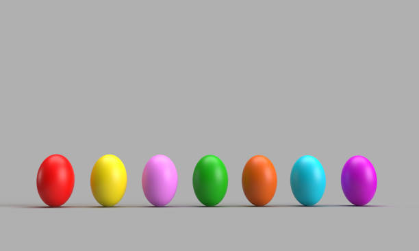 istock easter egg day colorful red pink orange green blue yellow color object rabbit bunny ear april month spring time season decoration ornament white background dicut spring time happy easter egg rabbit 2192642052